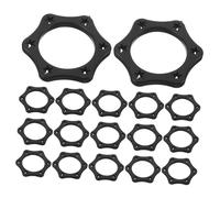 SUPVOX 30 Piezas Anillo De Protección Del Micrófono Anticaídas Anillo Protector Para Micrófono De Mano Negro