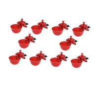 SUPVOX 30 Piezas Bebedero Automático para Gallinas Plástico Duradero Dispensador Ajustable Agua para Aves Patios