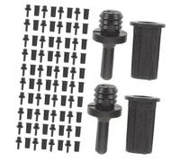 SUPVOX 30 Piezas Clips de Fijación para Rejilla de Altavoz Plástico Kit de Sujetadores Rápidos para de Malla Antipolvo Accesorios para Reparación y Personalización de Audio Teatros y