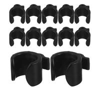 SUPVOX 30 Piezas Clips Para Cables De Micrófono Organizador De Clips De Cable De Plástico Para Soporte De Transmisión De Datos De Audio Para Gestionar