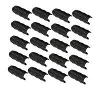 SUPVOX 30 piezas Clips para Invernadero de Alta Resistencia de Accesorios de Sujeción para Marco y de Tubo Compatibles con Film y Color Negro