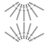 SUPVOX 30 piezas Tornillos de Tensión para Batería Tornillos de Repuesto para Varillas de Percusión Accesorios Duraderos para Instrumentos de Percusión