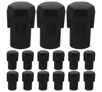 SUPVOX 30 Protectores de reposapiés de Goma para Bicicleta eléctrica, versátiles, de Repuesto para Varios Modelos de Bicicletas eléctricas.