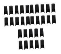 SUPVOX 30piezas Accesorios Para Saxofón Tapa Boquilla y Ligadura De Compatible Saxofones Soprano y Tenor Protección De Caña Color Negro