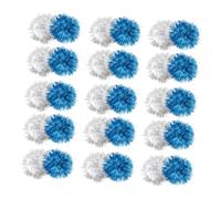 SUPVOX 30piezas Bolas De Juguete para Gatos y Perros Coloridas con Purpurina Diseño Elástico De Kit De Interacción para Pequeños Animales Paquete De Unidades con Colores Surtidos