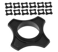 SUPVOX 30piezas Cubierta Protectora de Micrófono Anillos Antivuelco de Goma Reemplazo para Micrófonos de Mano para Retransmisiones Espectáculos y Estudios de Grabación