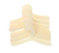 SUPVOX 30piezas Perchas para Mascotas de Plástico Pequeño Unidades Hogar para Colgar Ropa de Perros y Otras Mascotas