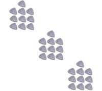 SUPVOX 30piezas Púas De Fieltro De Lana Para Guitarra y Ukulele De Unidades De Suaves y Duraderas Para Cuerdas De Accesorios Musicales Grises