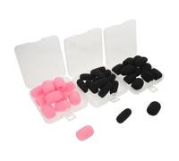 SUPVOX 36piezas Cubiertas de Espuma para Micrófonos Protector de Parabrisas Filtrado de Ruido para Auriculares y Cubierta de Micrófono de Solapa Adecuado para Uso en Estudio en Directo