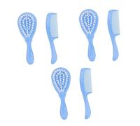 SUPVOX 3juegos Champú y Peine Anticaspa para Cepillo Cabello y Masaje de Cabeza Peine de Limpieza para Baño Infantil Cuidado del Cabello de Recién Nacido
