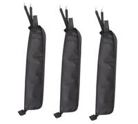 SUPVOX 3piezas Bolsa De Tambor Portátil Diseño Ergonómico Almacenamiento Seguro Para Baquetas Accesorios De Percusión Para Músicos Ensayos y Presentaciones