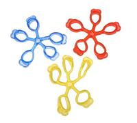 SUPVOX 3piezas Entrenador De Fuerza De Dedos Ejercitador De Tensión Para Dedos Accesorios Para Guitarra