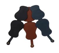 SUPVOX 3piezas Estuche De PU para Púas De Guitarra Contenedor para Guardar Púas para Músicos El Escenario