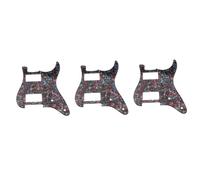 SUPVOX 3piezas Golpeador De Guitarra Eléctrica De Plástico Protector Antirayaduras Huecos Para Pastillas Humbucker Accesorio Para Guitarras Eléctricas