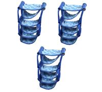 SUPVOX 3piezas Hamaca Colgante para Pequeñas Cama Caliente De Múltiples para Hámster Chinchilla y Jerbo Color Azul