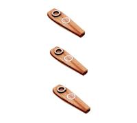 SUPVOX 3piezas Kazoo De Madera Educativo Para Instrumento Musical De Viento Fácil De Tocar Compatible Guitarra y Ukelele Juguete Didáctico Para Amantes Música
