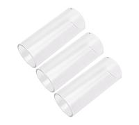 SUPVOX 3piezas Medium Bottleneck Glass Guitar Slides Accesorios De Guitarra Para Guitarristas Profesionales Material De y Armónicos Mejorados