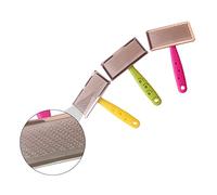 SUPVOX 3piezas Peine Peine De Mascotas Herramienta De Masaje Aseo Mango Cómodo Unidades Color Aleatorio