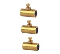 SUPVOX 3piezas Silencioso Tone Mute Para Violonchelo Accesorio Dorado Resonancias Fácil Instalación Diseño Elegante y Eficaz