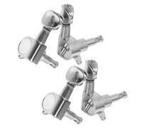 SUPVOX 4 Afinadores de Tensión para Ukelele Completamente Cerrados, Accesorios de Cuerda de Metal y Resina Sintética, Duraderos y Prácticos para Principiantes y Entusiastas del Ukelele