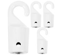 SUPVOX 4 Ganchos para Varilla de Persiana Vertical de Repuesto Gancho para Cortina de Persiana en Tonalidad Clara Accesorio Versátil para Reemplazo Compatible Varita Ciega Material