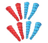 SUPVOX 4 Pares Accesorios Unicornio Hechos Mano para Diy Kit de Decoración Unicornio para Clips Diademas Incluye
