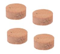 SUPVOX 4 piezas Almohadillas de Corcho para Llaves de Agua Trombón de Accesorios de Reparación Ajustables para Instrumentos Musicales Corcho Natural Khaki