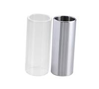 SUPVOX 4 Piezas Anillo Deslizante De Guitarra Diapositiva De Guitarra Estándar Diapositiva Del Dedo De La Guitarra Deslizador De Dedo Para Guitarra De Latón Cuna De Dedo Vidrio