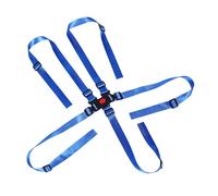 SUPVOX 4 Piezas Arnés de Seguridad Ajustable para Silla Alta Niña Arnés de Puntos para Cochecito y Trona Correas de Repuesto para Sillas Infantiles Protección Completa y Liberación