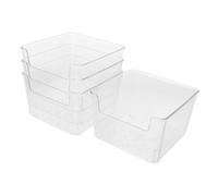 SUPVOX 4 Piezas Bañera de Plástico Transparente para Hámster Caja de Baño para Mascotas Pequeñas Accesorios de Baño para Excavaciones para Jerbos Lemmings y Ratones Pequeños