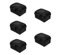 SUPVOX 4 Piezas Caja De Herramientas De Caja De Almacenamiento Acolchado Maleta Organizador De Herramientas Caso Para Estuche De Herramientas Multiusos Llave Black Esponja