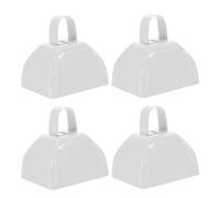 SUPVOX 4 Piezas Cencerro de Metal de Cencerros para Animar Estadios y Eventos Deportivos para Fútbol y Fiestas