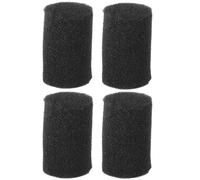 SUPVOX 4 Piezas de Esponja de Prefiltro para Acuario Negro, Material de Espuma para Filtración Biológica y Retención de Partículas en Tanques de Agua Dulce y Salada