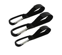 SUPVOX 4 Piezas Gancho Para Cochecito De Ñiño Mosquetón Botón De Escalada Para Resistente Multiusos Para Carritos Bicicletas Correas Para Perros y Sillas De Ruedas