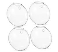 SUPVOX 4 Piezas Jarrones de Colgantes Pared Unidades Macetas Decorativas Estación de Propagación Plantas Interiores Soporte Decoración de Pared