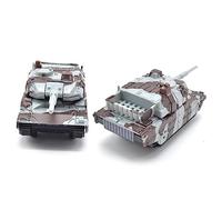 SUPVOX 4 Piezas Juguetes para Coche de Tanque huili de cumpleaños Cisterna Modelo de Tanque Camuflaje