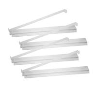 SUPVOX 4 Piezas Mahjong Rack con Empujadores Transparente de Organizador de Fichas para Familiares Soporte de Azulejos para American Mahjong Accesorio de Plástico para Ordenar Fichas