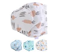 SUPVOX 4 piezas Pantalones de Entrenamiento para Niña de Algodón Suave Ajustables Reutilizables Lavables Transpirables para Niñas y Uso Diario Portátil