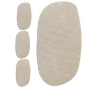 SUPVOX 4 piezas Protector para Cuerdas de Violín Piel de Oveja de Almohadillas Compactas para Puente Accesorio Profesional para Instrumentistas