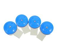 SUPVOX 4 Piezas Ruedas de Repuesto Aplicables para Andador de, Ruedas Giratorias de Plástico Azul, Accesorio Durable para Cochecito y Andador, Movilidad Estable para Uso Interior y