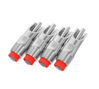 SUPVOX 4 Piezas Sistema Automático de Bebederos para Lechones Boquillas de Inoxidable Conectores para Tanque de Agua y para