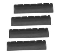 SUPVOX 4 Piezas Tuercas de Guitarra de Plástico Pre Cortadas para Eléctricas y Acústicas Instalación Rápida y Precisa la Estabilidad del Sonido Expresividad Musical