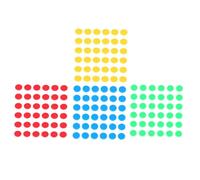 SUPVOX 400piezas Monedas De Plástico Herramienta De Cálculo Juguete De Numeración Colores Modernos Resistente