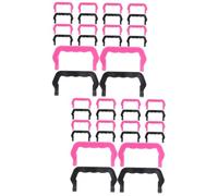 SUPVOX 40piezas Manijas De Jaula De Plástico Multiusos para Mascotas Accesorios para Jaulas De Pájaros y Hámsteres Fáciles De Instalar y Transportar Diseño Ligero y Cómodo