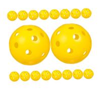 SUPVOX 48 Piezas Bolas Perforadas para Práctica de Unidades para Entrenamiento Interior y Exterior Habilidades Diseño Compacto y Resistente para Entusiastas