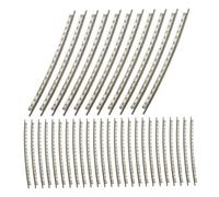 SUPVOX 48 Piezas Cupronickel Guitar Fret Wire Bright Tone Replacement Kit For Electric Bass Fingerboard Repair