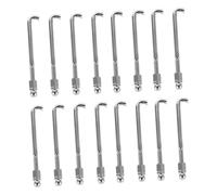 SUPVOX 48 Piezas De Accesorios Para Banjo Ganchos De Tensión y Tuercas, Kit De Reparación Compatible Para Instrumentos Musicales Occidentales, Adecuado Para Mantenimiento Profesional y Aficionado