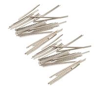 SUPVOX 48 Trastes de Guitarra Eléctrica 24 MM de Metal Blanco Cobre Kit de Repuesto para Diapasón de 24 Trastes Piezas de Guitarra Eléctrica para Reparación y Mantenimiento