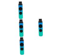 SUPVOX 4juegos Kazoo Profesional Adultos Instrumento Musical De Acompañamiento Para Guitarra y Ukelele De Material Abs Color Azul Degradado