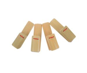 SUPVOX 4piezas Allegro para Principiantes de Castañuelas de Percusión Instrumentos Musicales Tradicionales Chinos Kuaiban Portátiles para Escenario y Actuación
